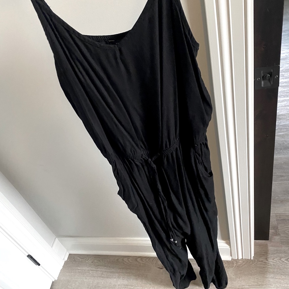 American Eagle Black Jumpsuit - WOMENS MEDIUM